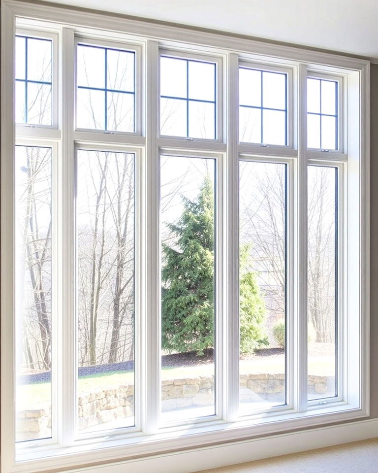 modern aesthetic multi panel window - 30 Basement Window Ideas