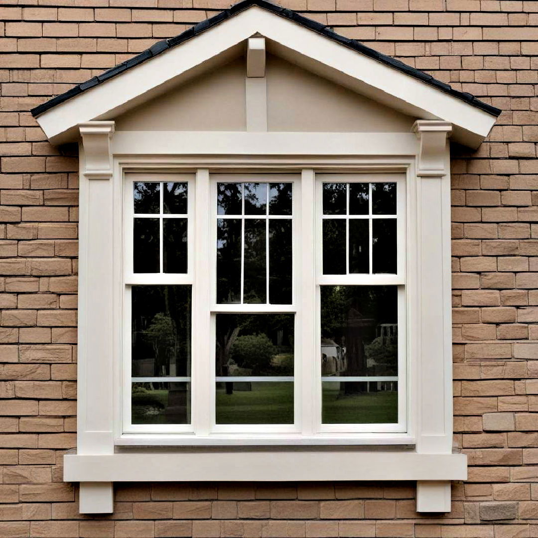 modern craftsman trim for timeless appeal - 25 Modern Window Trim Ideas