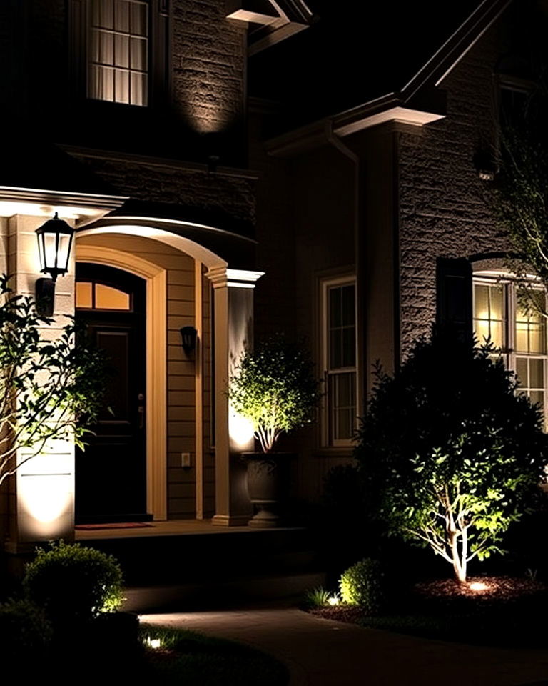 modern exterior lighting - 30 Exterior Home Remodeling and Renovation Ideas