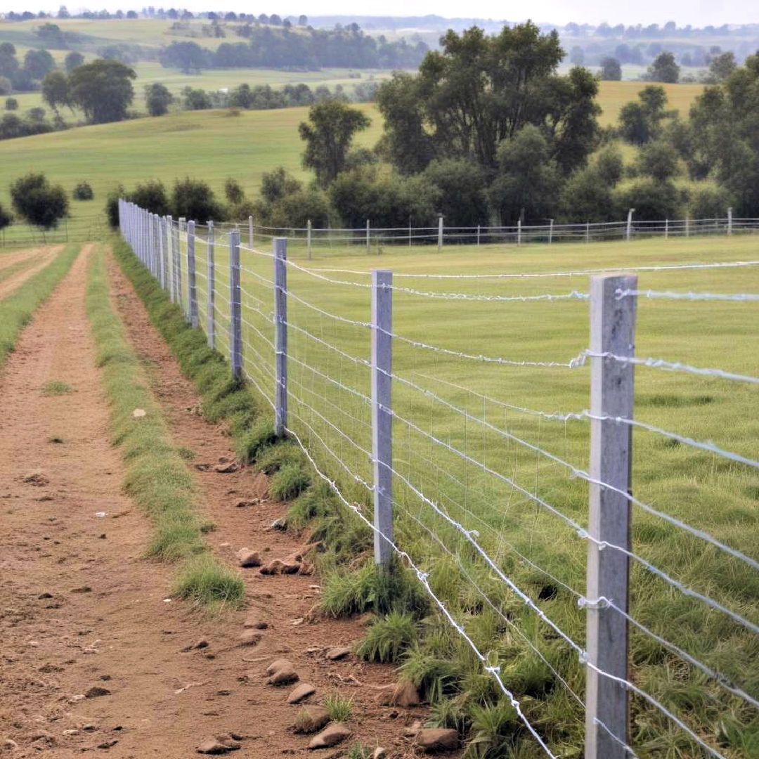 modern farms with electric fence - 15 Farm Fence Ideas