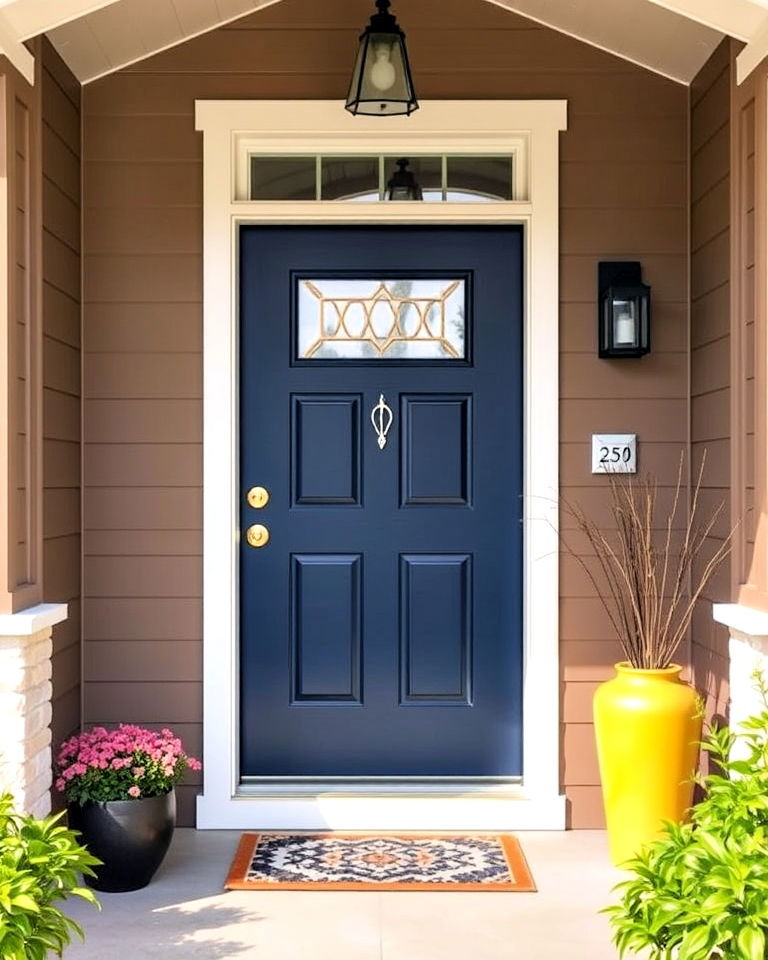 modern front door - 40 Curb Appeal Inspiration for Ranch Homes