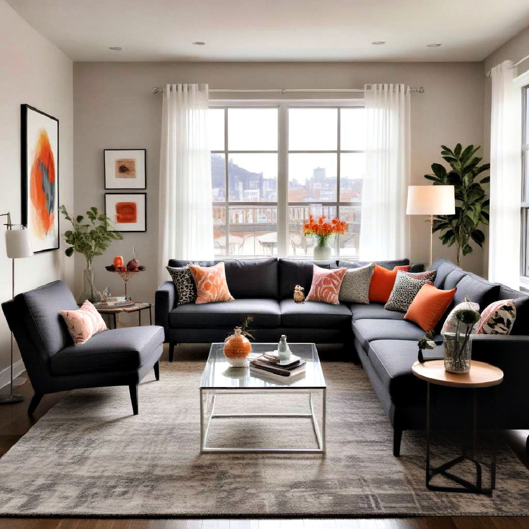 modern living with contemporary design - 20 Eclectic Living Room Ideas