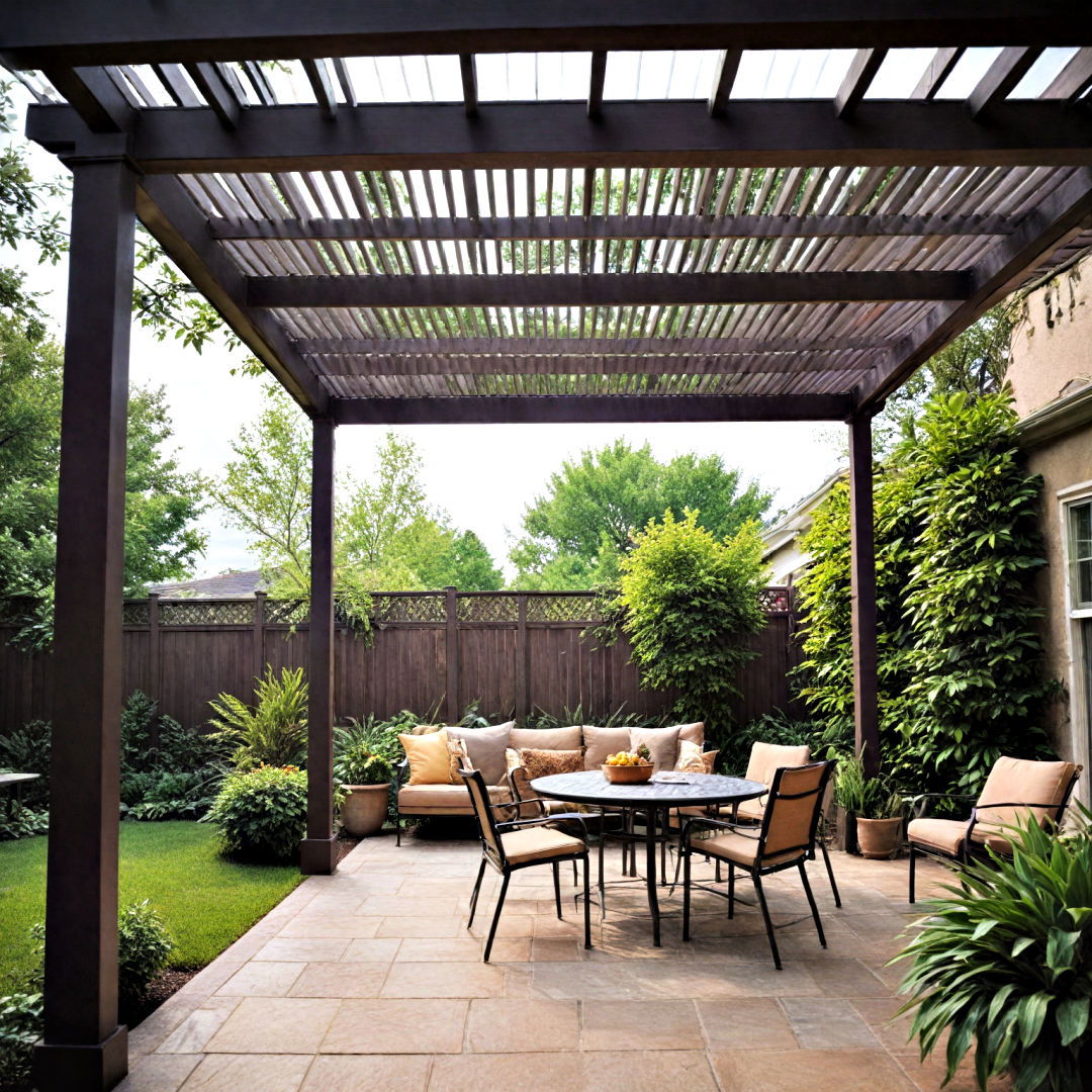 modern louvered pergola - 20 Modern Pergola Ideas
