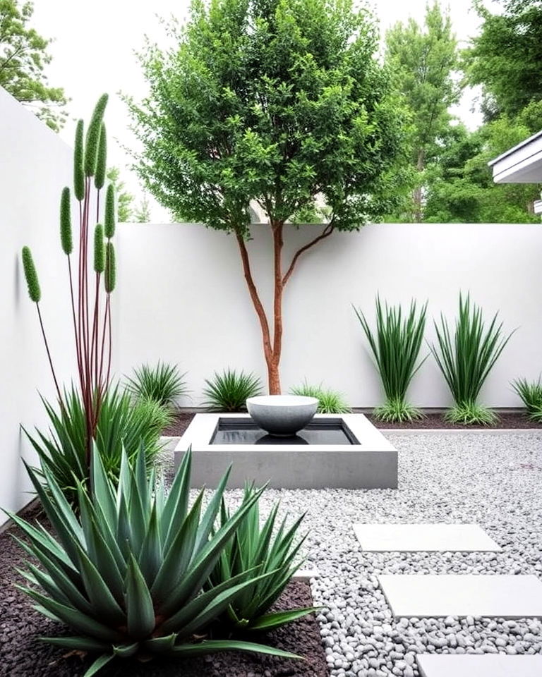 modern minimalist garden design - 40 Beautiful Gardens