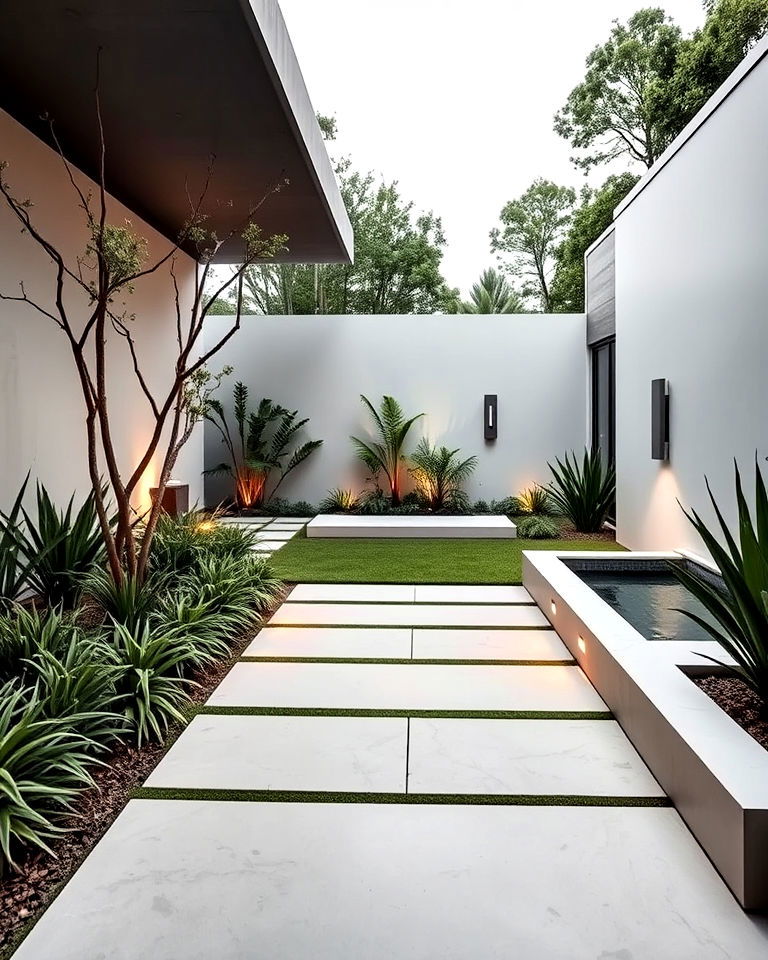 modern minimalist luxury garden - 30 Luxury Garden Design Ideas