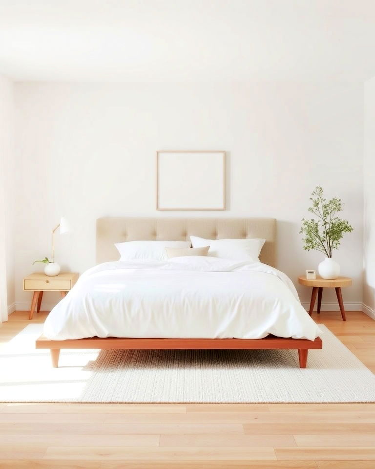 modern minimalist magnolia bedroom - 20 Magnolia Bedroom Ideas