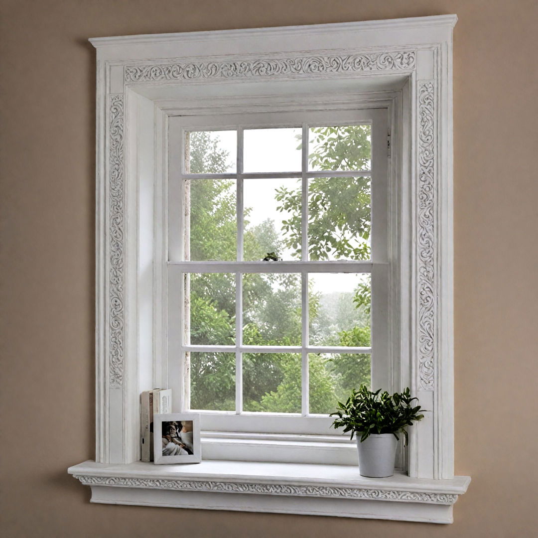 modern textured window trim idea - 25 Modern Window Trim Ideas