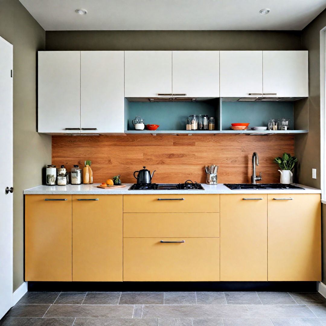 modern two tone cabinetry - 40 Modern Kitchen Ideas