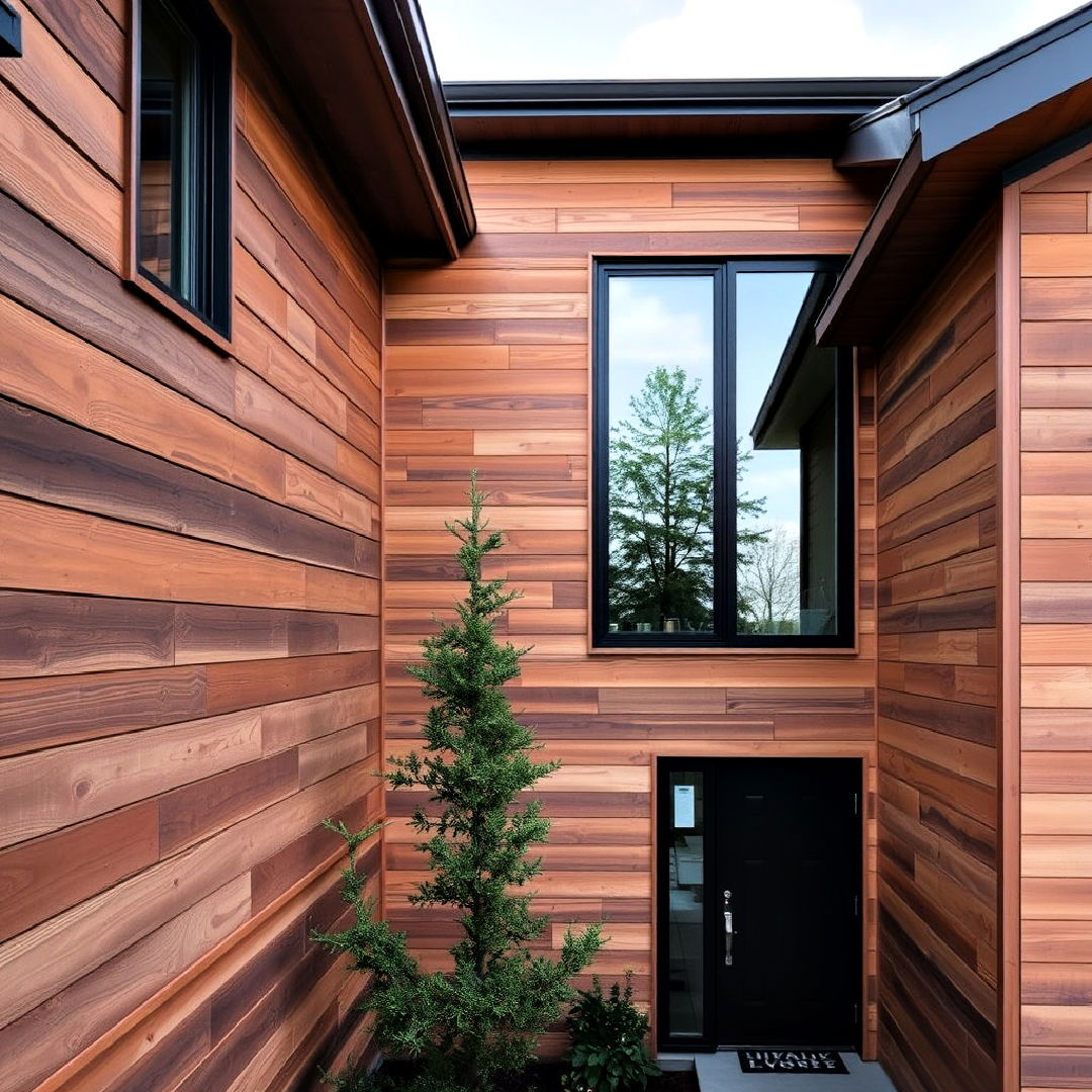 modern wooden cladding for exteriors - 25 Wooden Interior Design Ideas