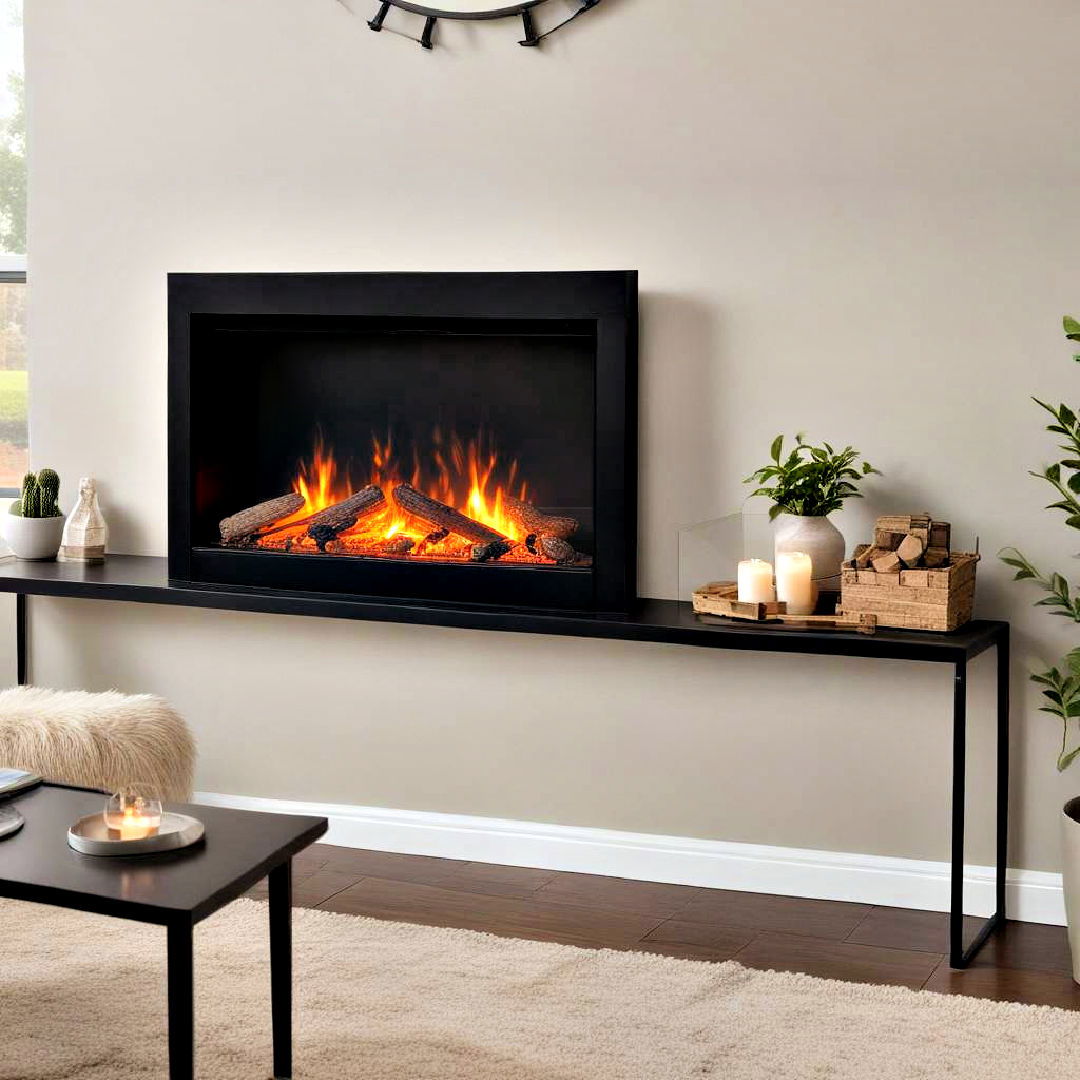 modular electric fireplace idea - 40 Modern Fireplace Ideas