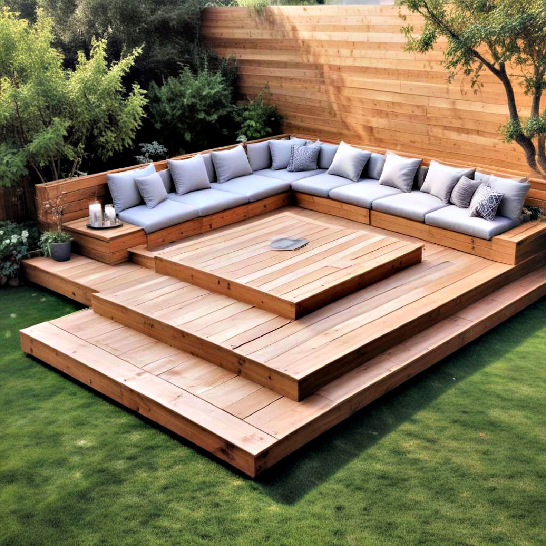 modular floating deck idea - 20 Floating Deck Ideas