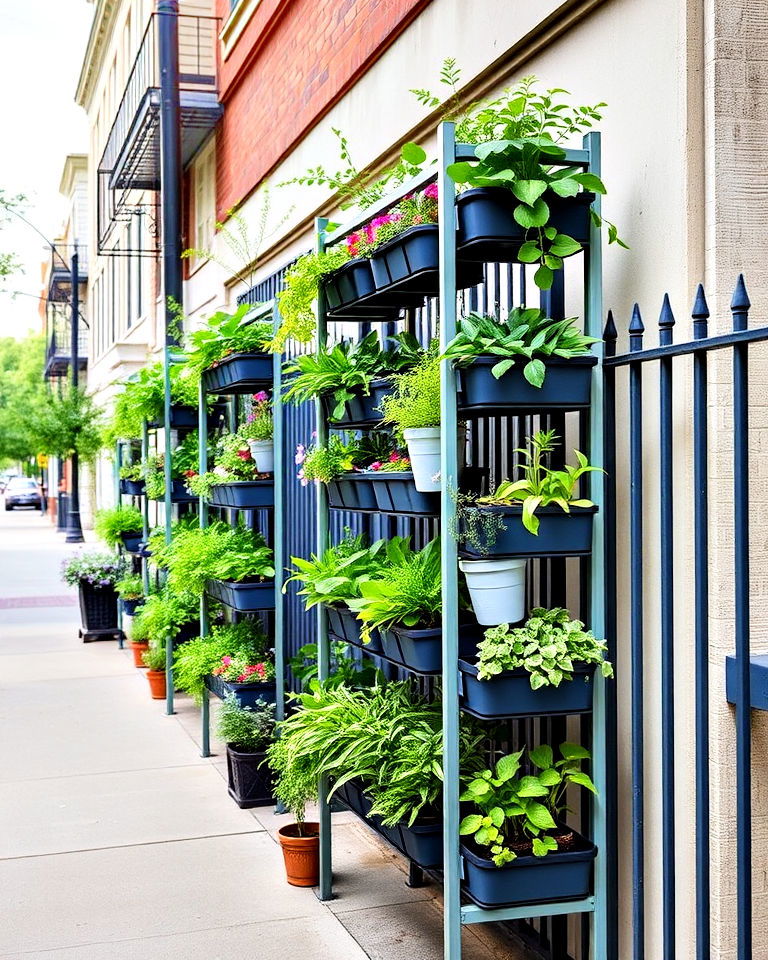 modular vertical street planters - 20 Street Planters