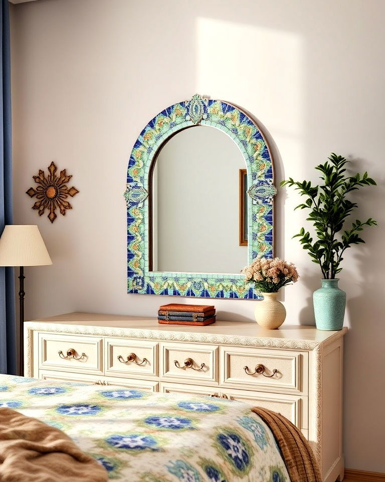 mosaic accents for mediterranean bedroom - 20 Mediterranean Bedroom Ideas