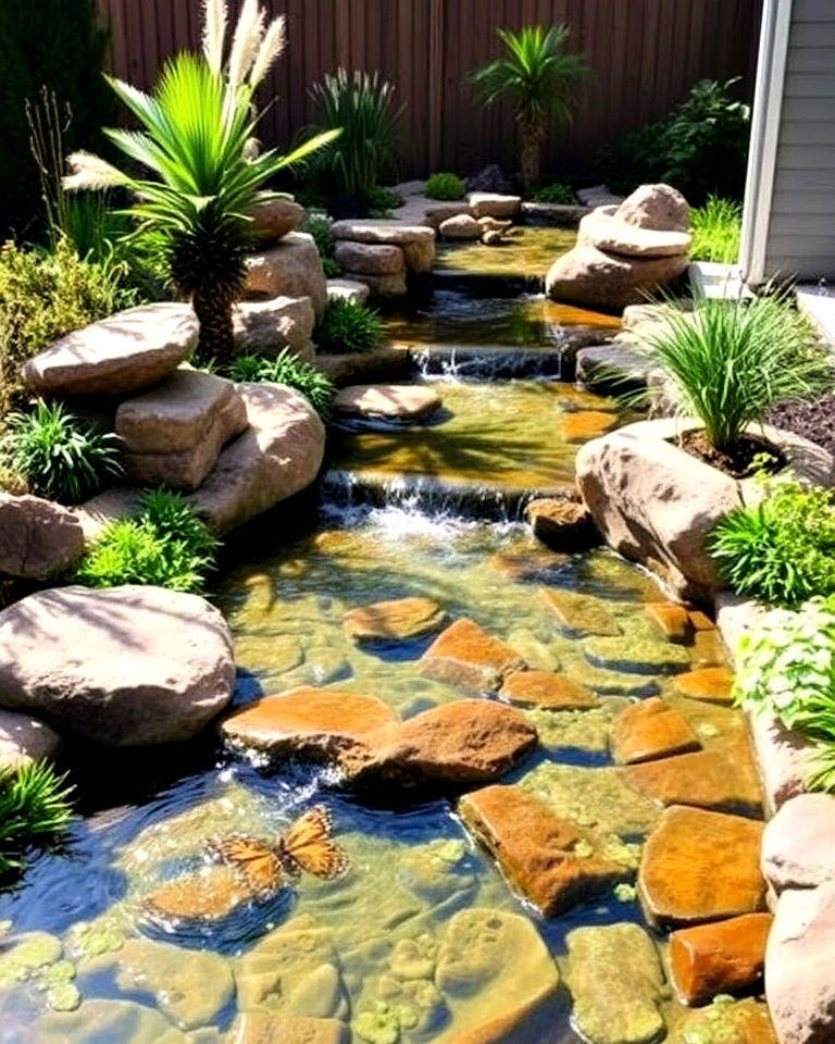 natural wildlife habitat with lazy river - 20 Lazy River Swimming Pool Ideas
