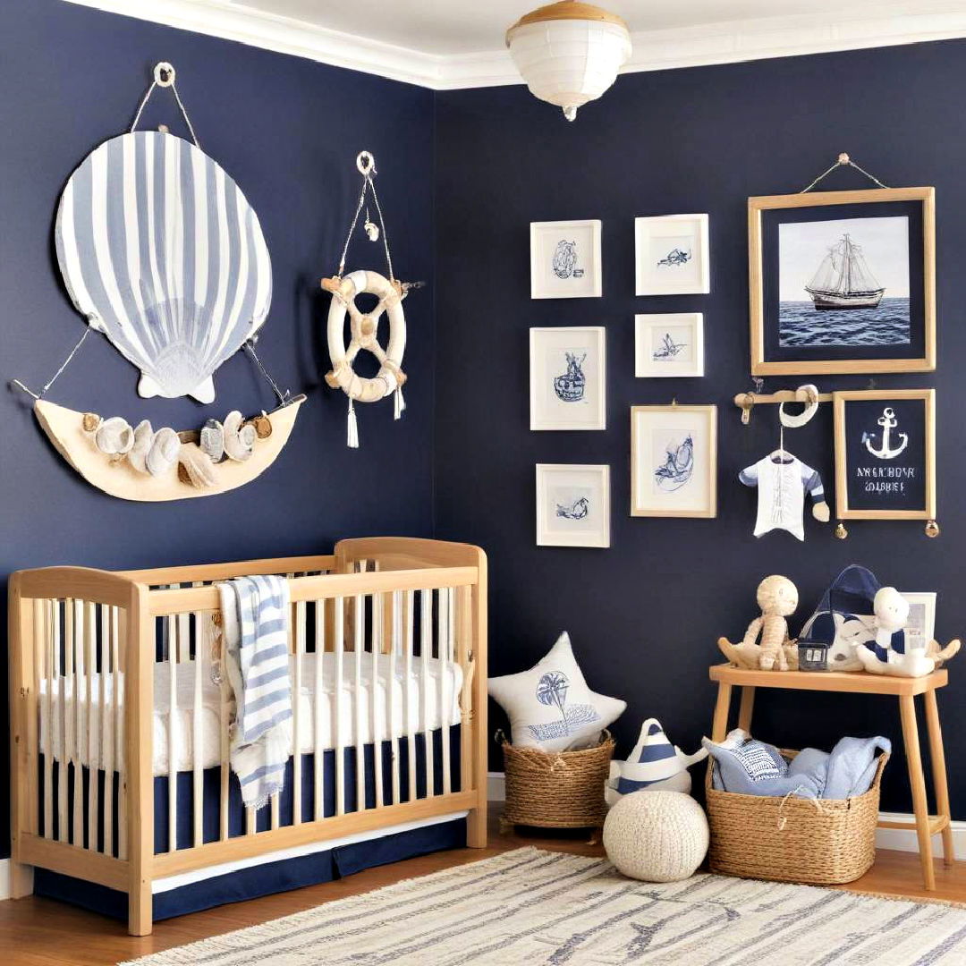 nautical exploration nursery theme - 40 Nursery Ideas