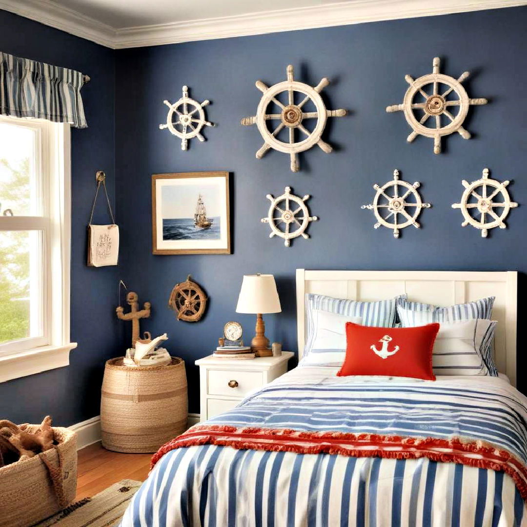 nautical themed decor idea - 40 Boys Room Ideas