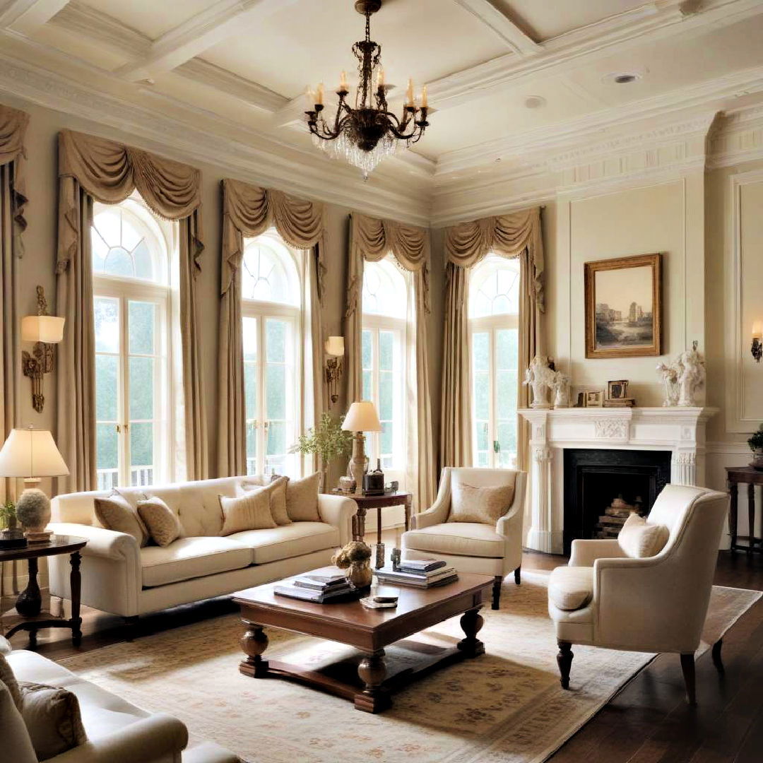 neo classical design - 20 Eclectic Living Room Ideas