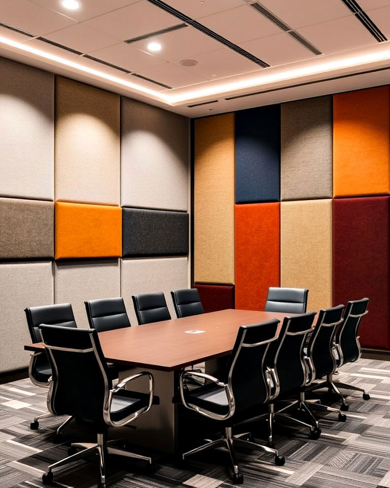noise control acoustic paneling - 25 Conference Room Design Ideas and Inspiration