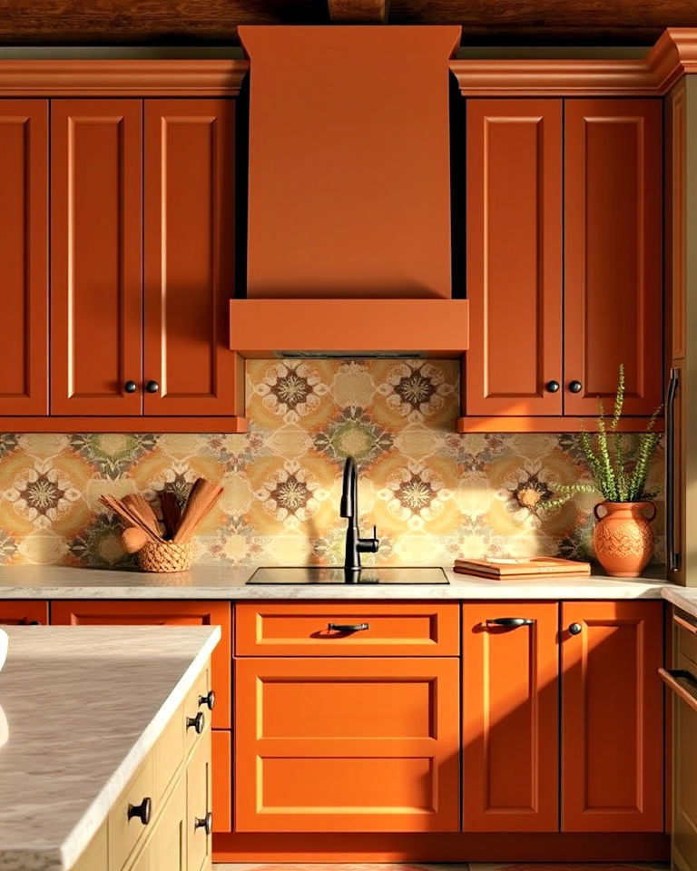 non reflective matte cabinet finishes - 25 Southwestern Kitchen Ideas