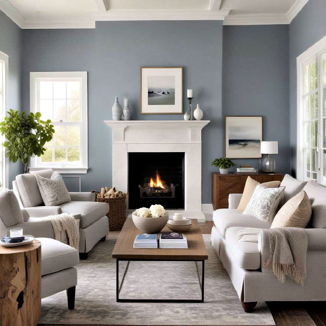 ocean fog blue gray paint color - 40 Blue-gray Paint Colors