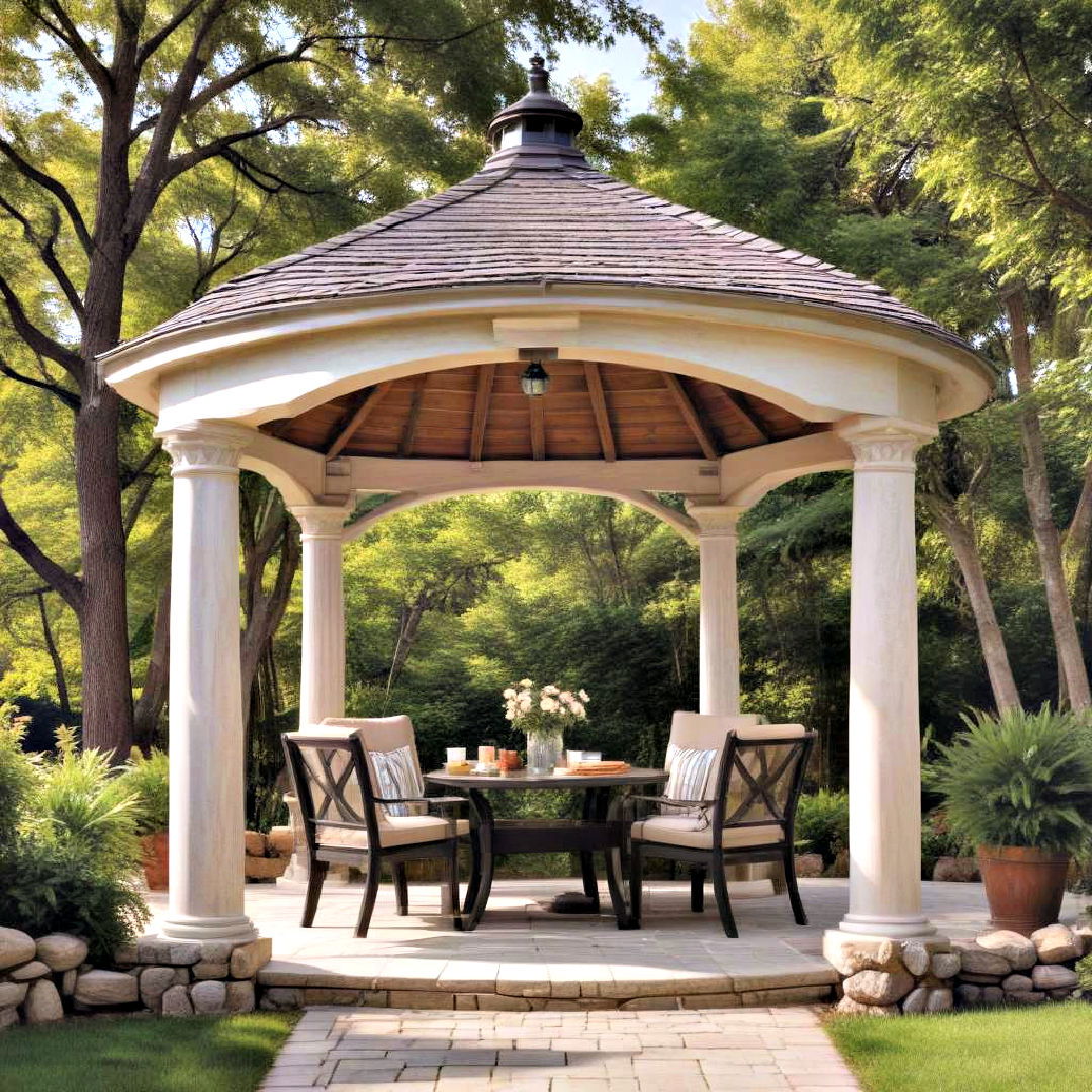 open air gazebo design - 40 Gazebo Design Ideas