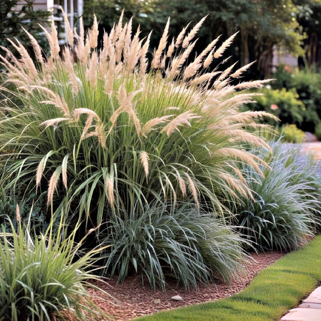 ornamental grasses for small front yard landscaping - 40 Small Front Yard Landscaping Ideas