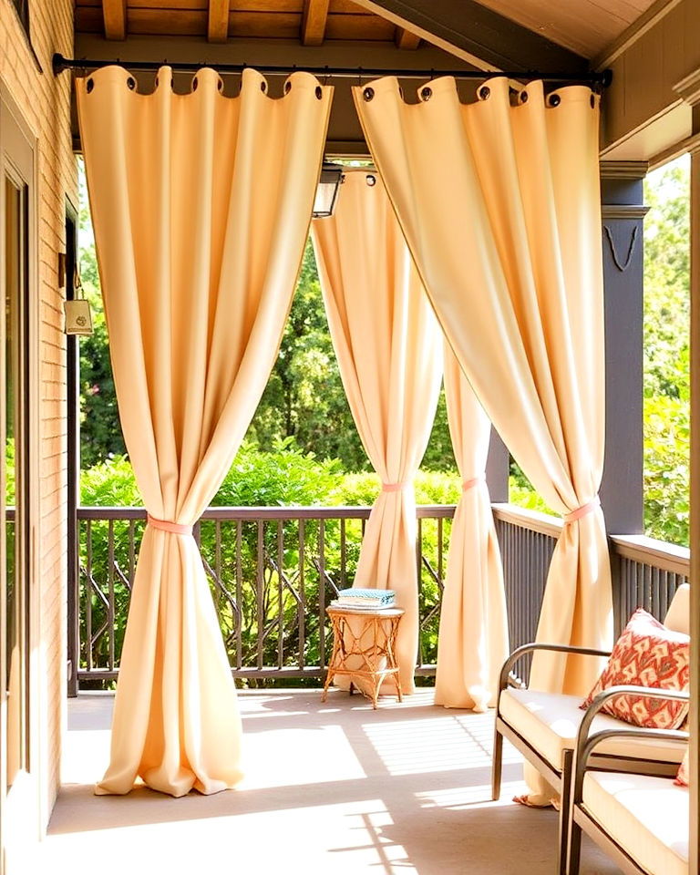 outdoor curtains for shade - 40 Shade Ideas