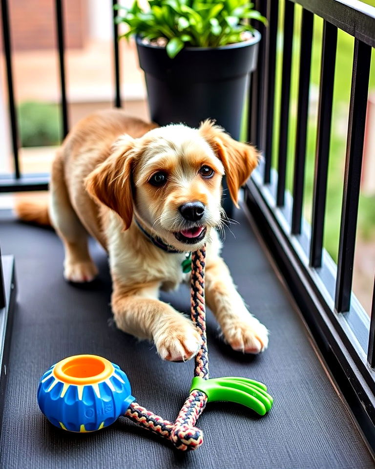 outdoor dog toys for balcony - 20 Dog Balcony Ideas