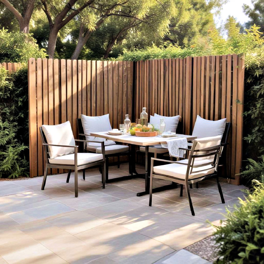 outdoor partition for backyard privacy - 30 Backyard Privacy Ideas