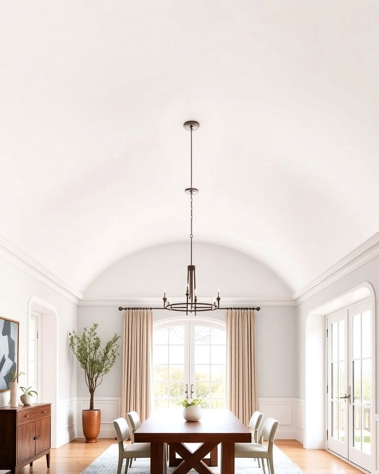 painted plaster for barrel ceiling - 20 Barrel Ceiling Ideas