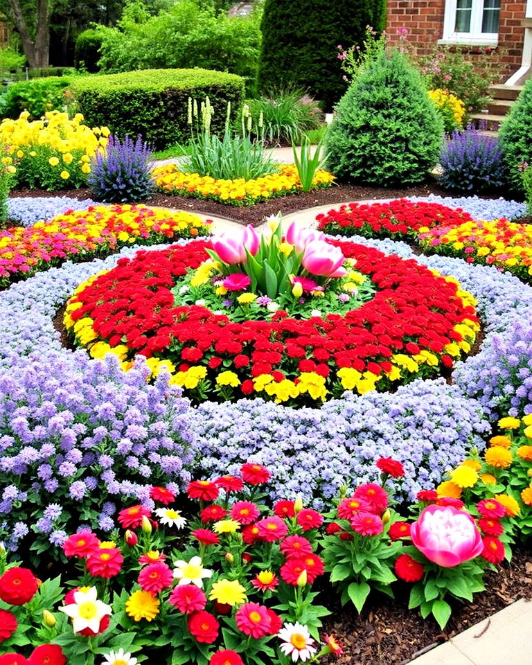 parterre garden with seasonal rotations - 25 Parterre Garden Ideas