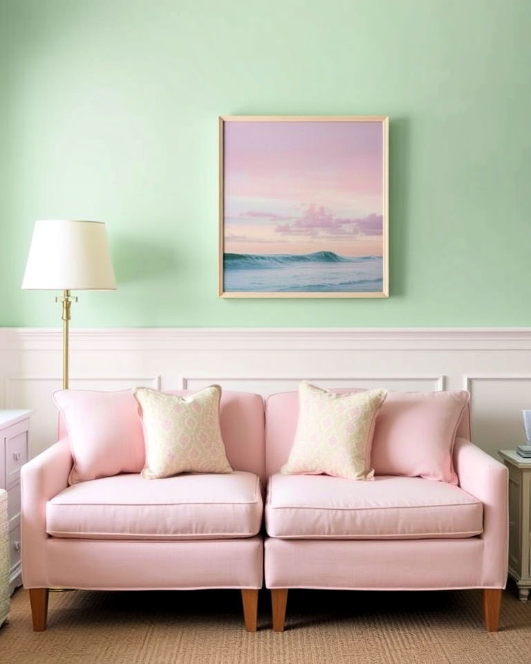 pastel accents for florida home decor - 25 Florida Home Decor Ideas