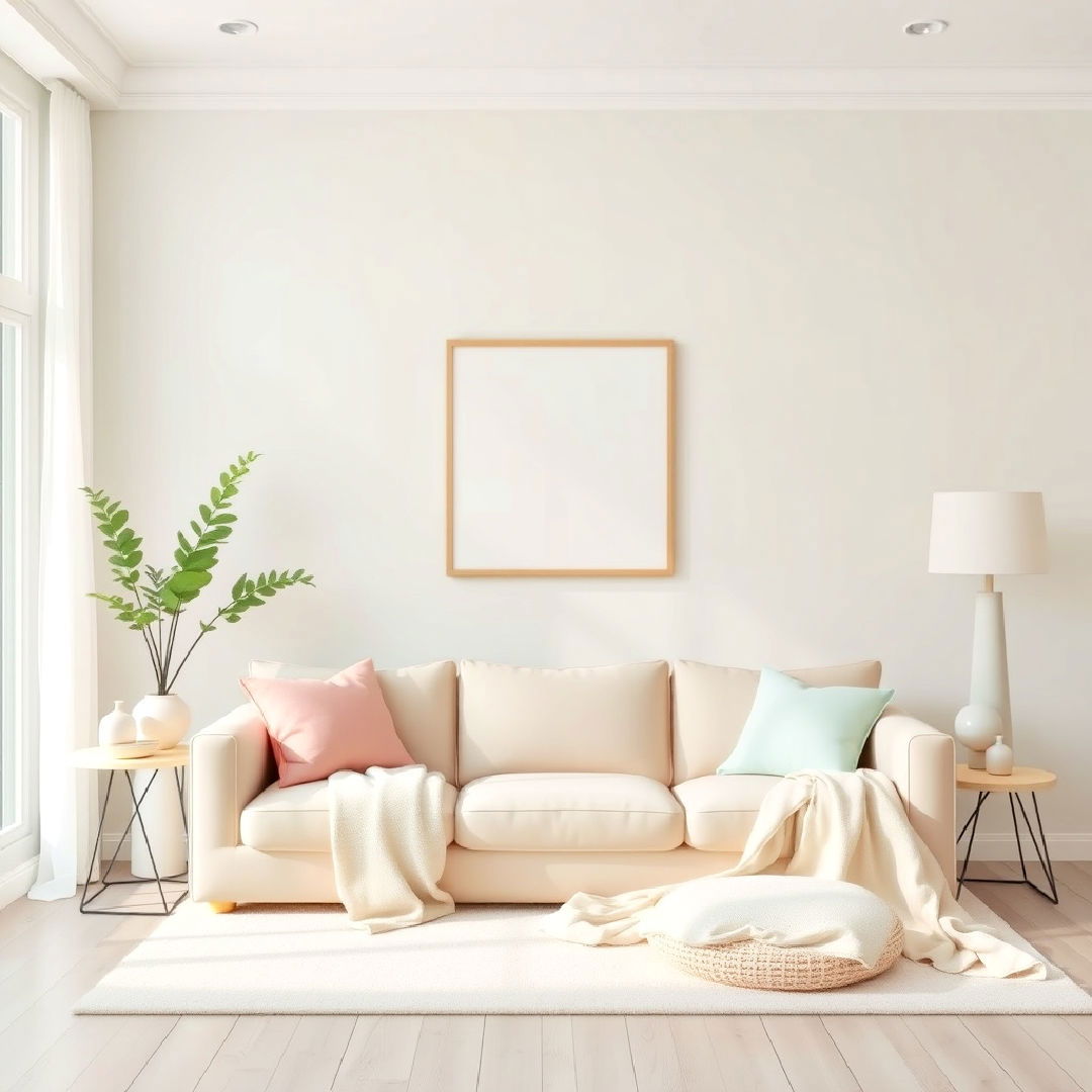 pastel accents to create refreshing effect - 25 Chill Aesthetic Room Ideas