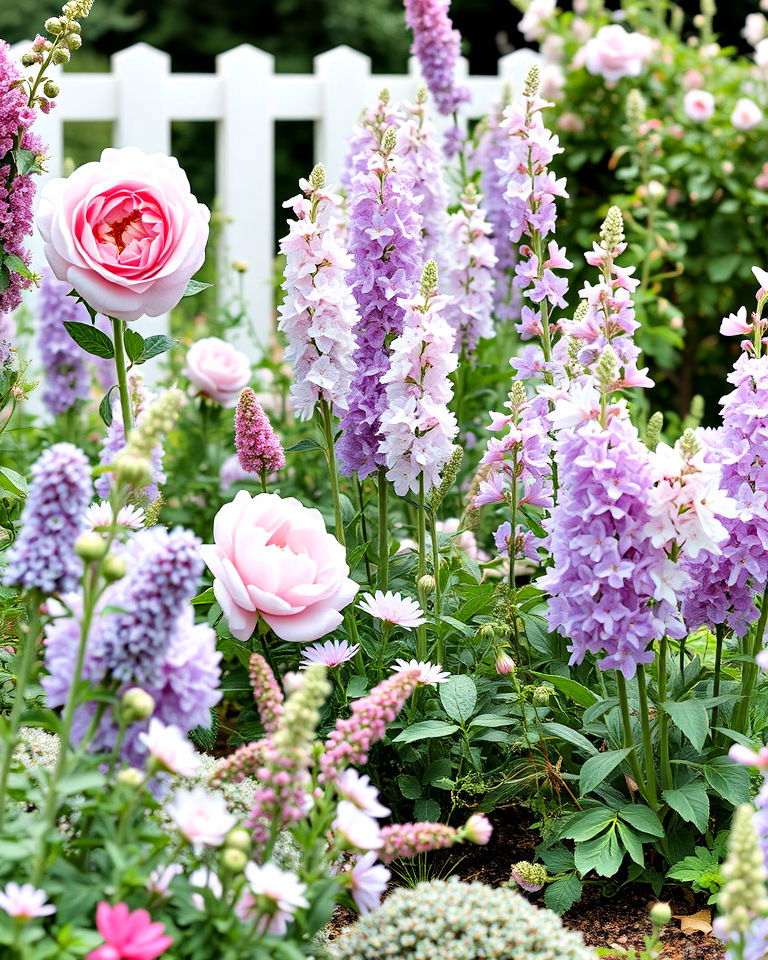 pastel charm for garden - 30 Garden Colour Schemes