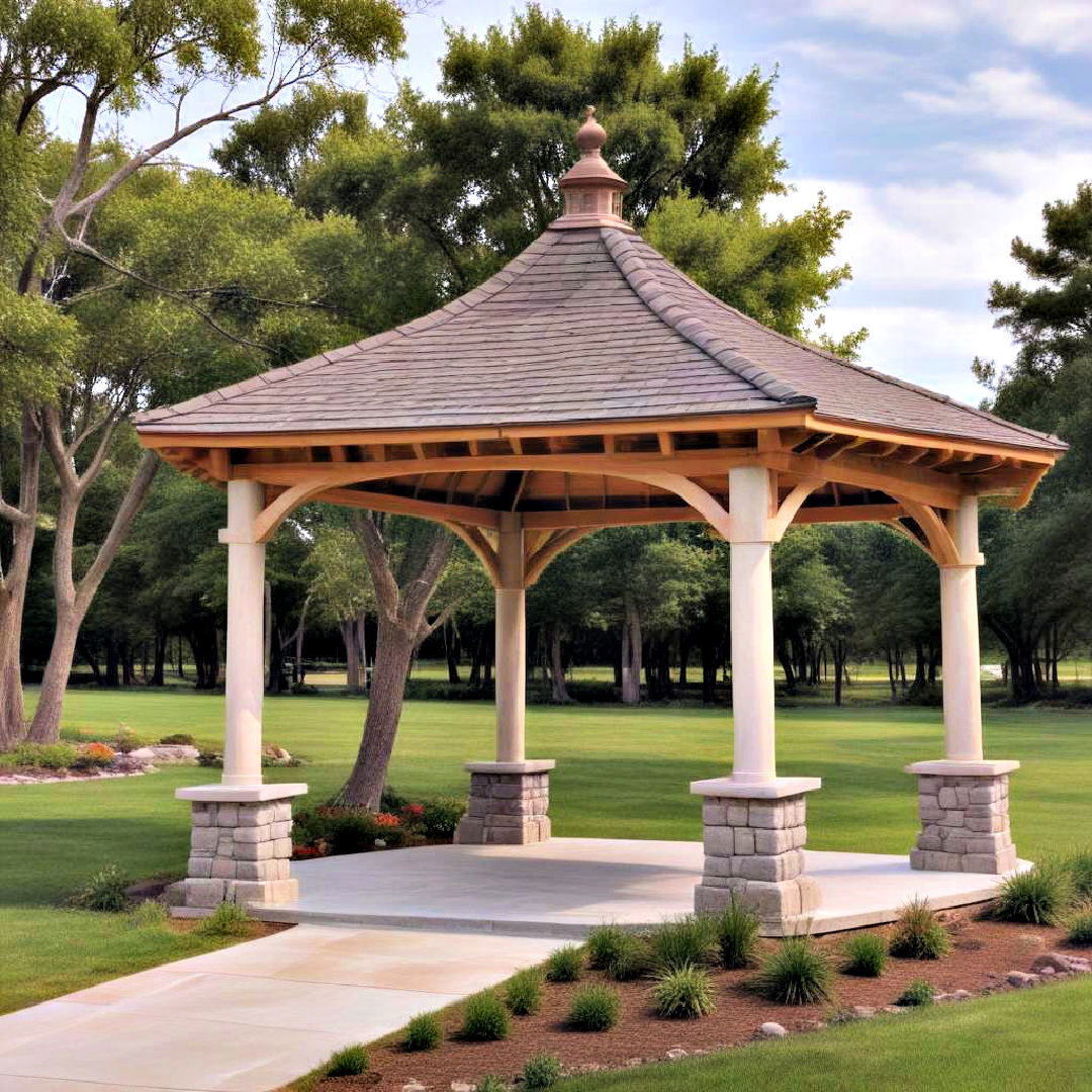 pavilion style gazebo idea - 40 Gazebo Design Ideas