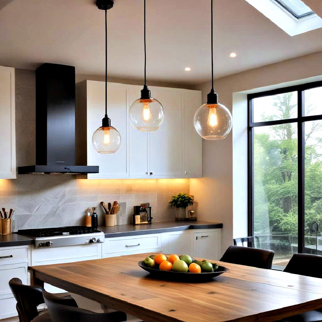 pendant lighting to illuminate space - 40 Home Decor Ideas