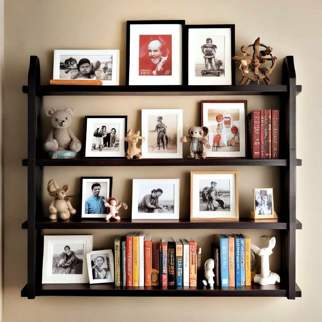 personalized shelf display for indie room - 15 Indie Room Ideas