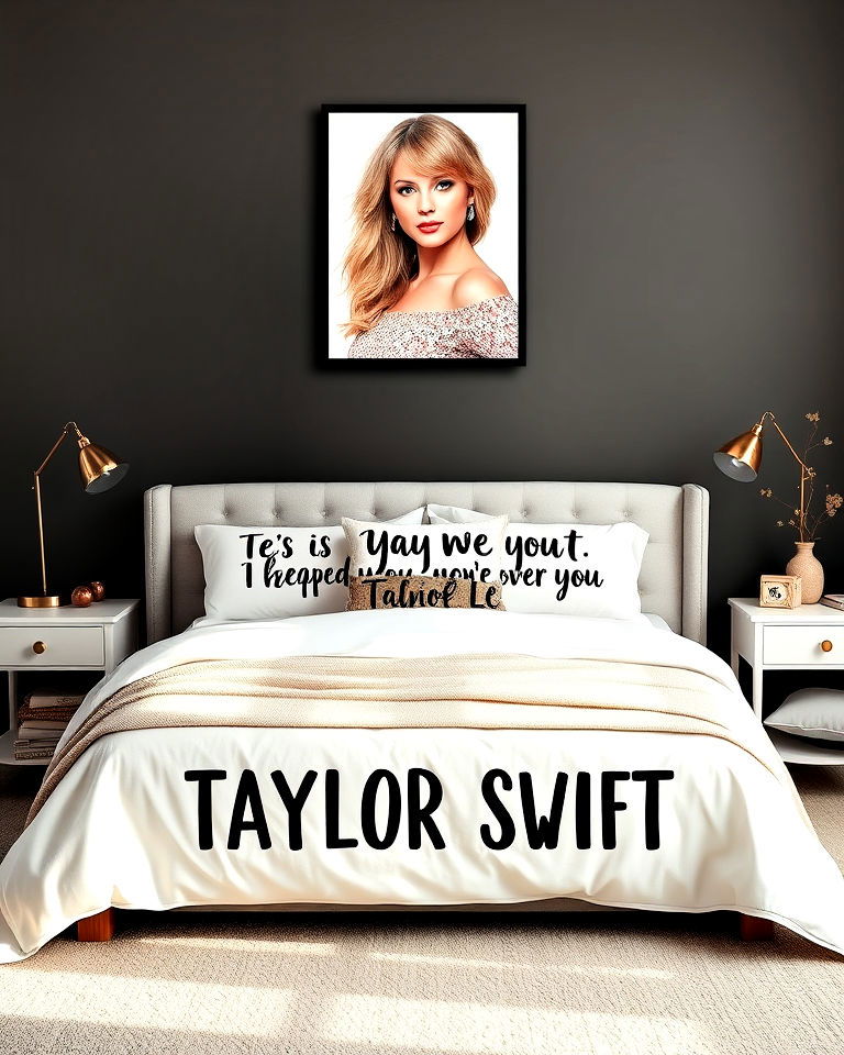 personalized taylors version decor ideas - 20 Taylor Swift Themed Bedroom Decor Ideas