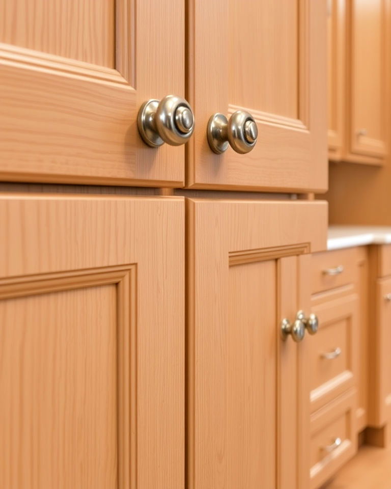 pewter scroll knobs for kitchen cabinets - 40 Kitchen Cabinet Hardware Ideas