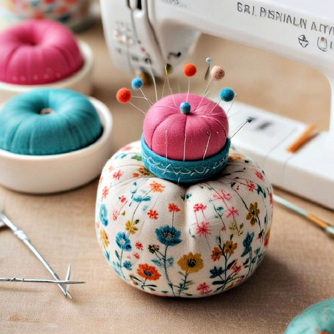 pin cushion for sewing room - 15 Sewing Room Ideas