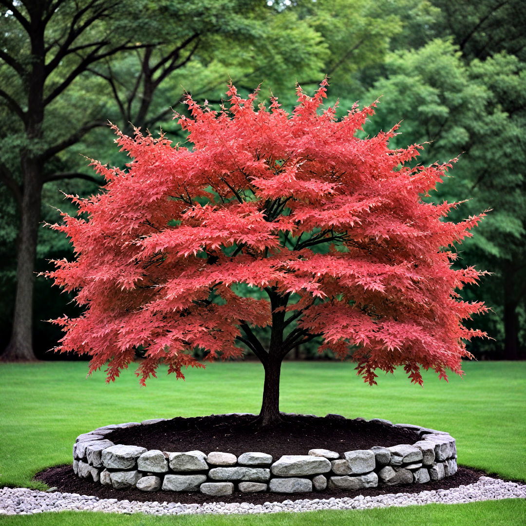 plant a small dwarf maple tree - 40 Small Front Yard Landscaping Ideas