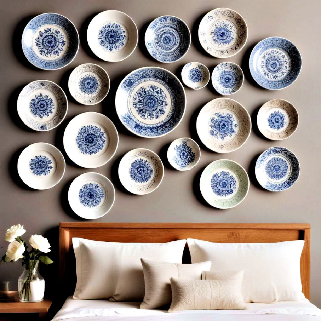 plate hangers for wall decor - 40 Wall Decor Ideas