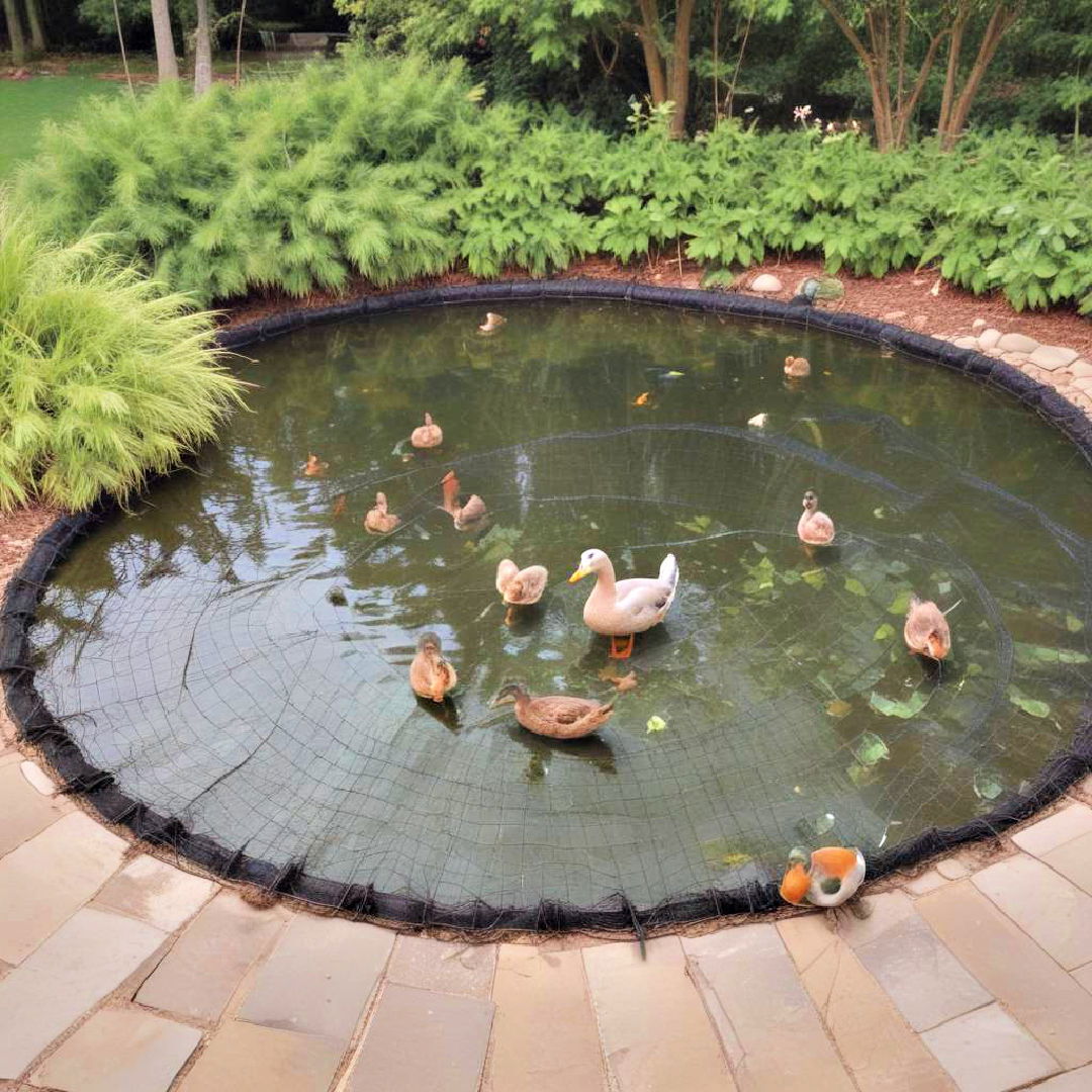 pond netting ideas - 15 Duck Pond Ideas