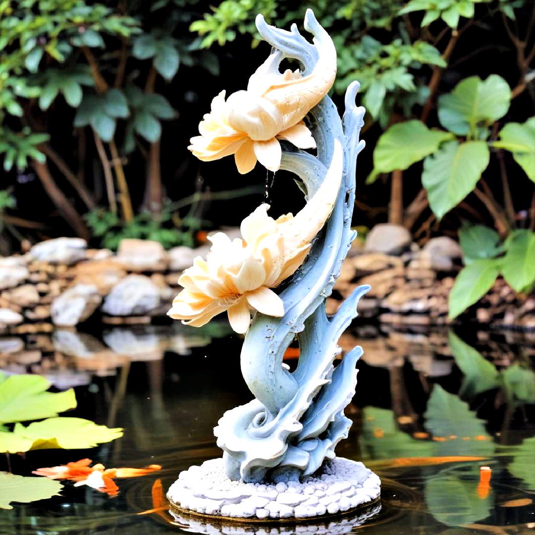 pond sculpture ideas - 15 Pond Landscaping Ideas