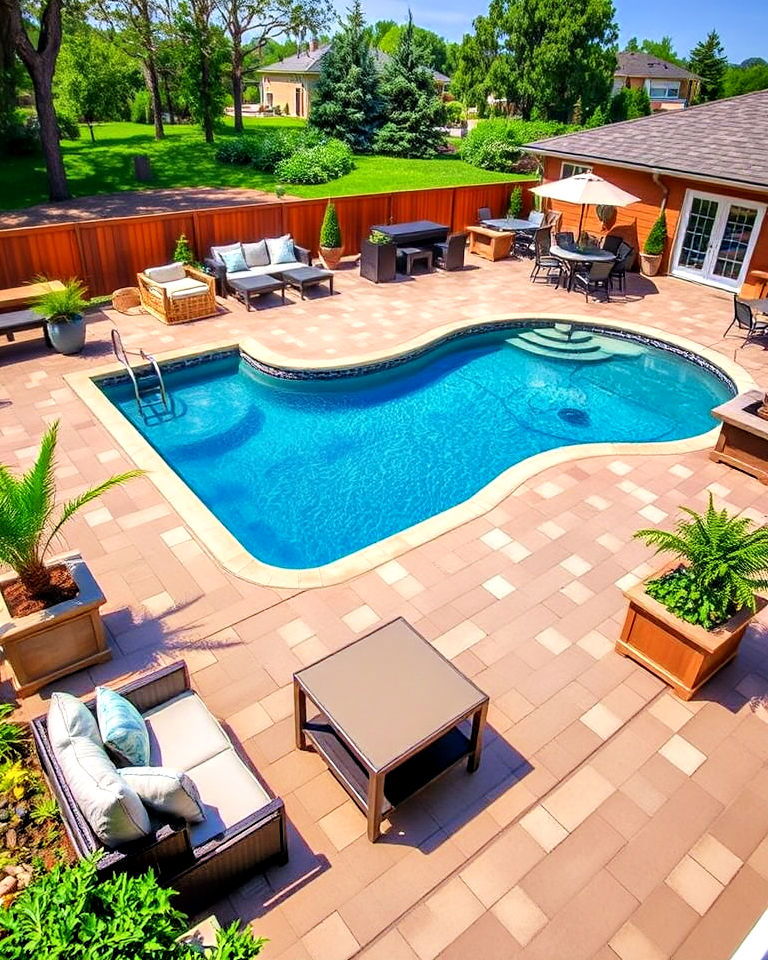poolside patio deck for resort vibes - 30 Patio Deck Ideas