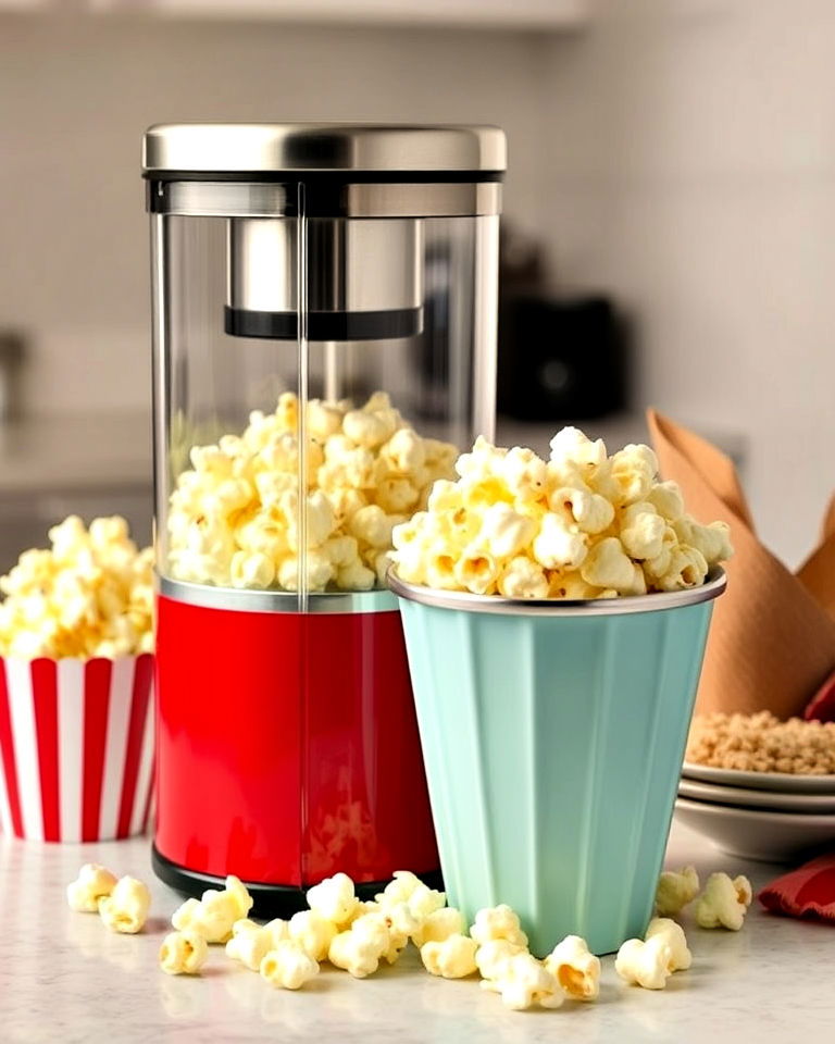 popcorn maker to make fresh popcorn at home - 25 Small Kitchen Appliances List