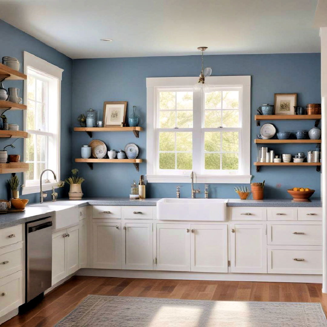 prairie sky paint for kitchen - 40 Blue-gray Paint Colors