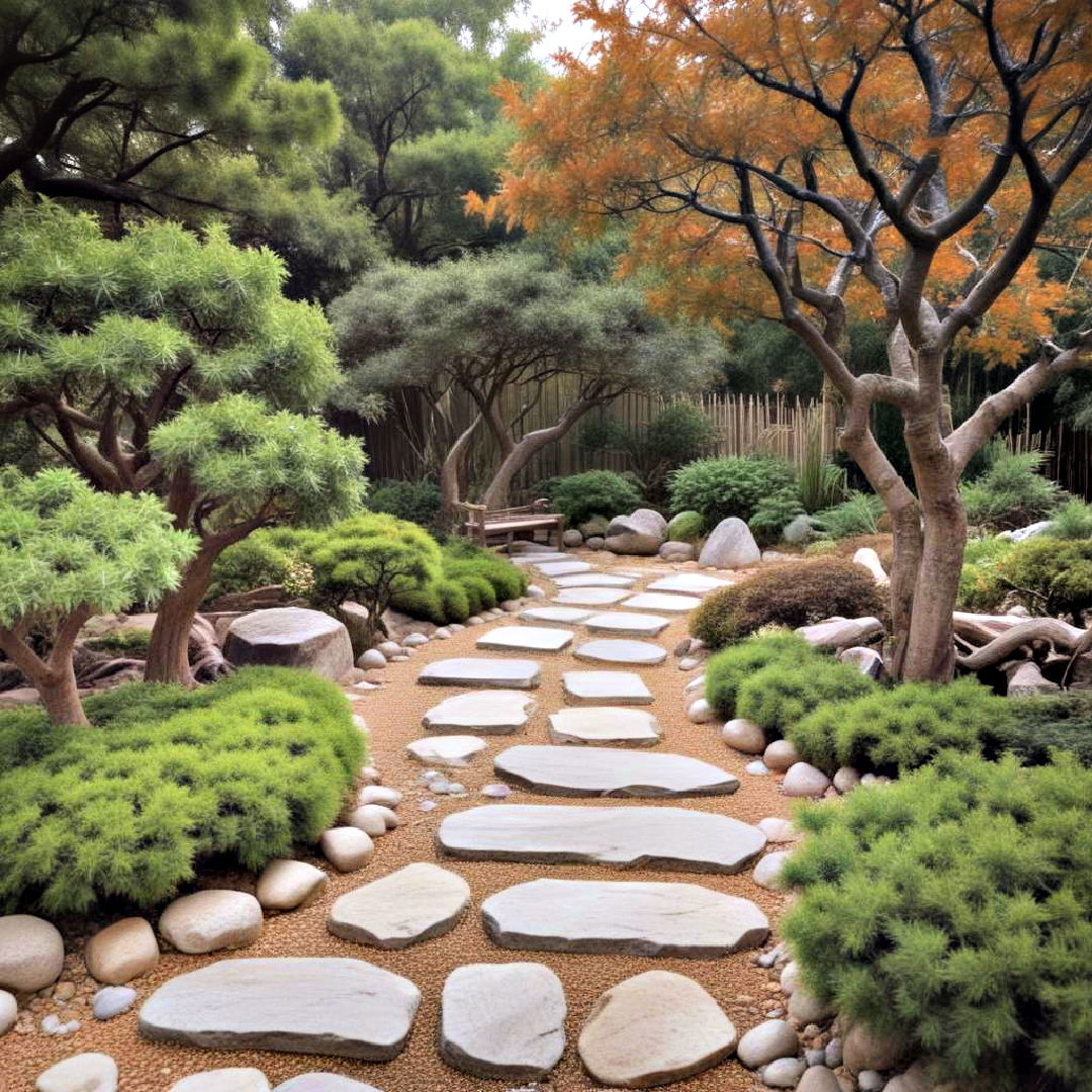 pruned trees and shrubs for zen garden - 25 Zen Garden Ideas