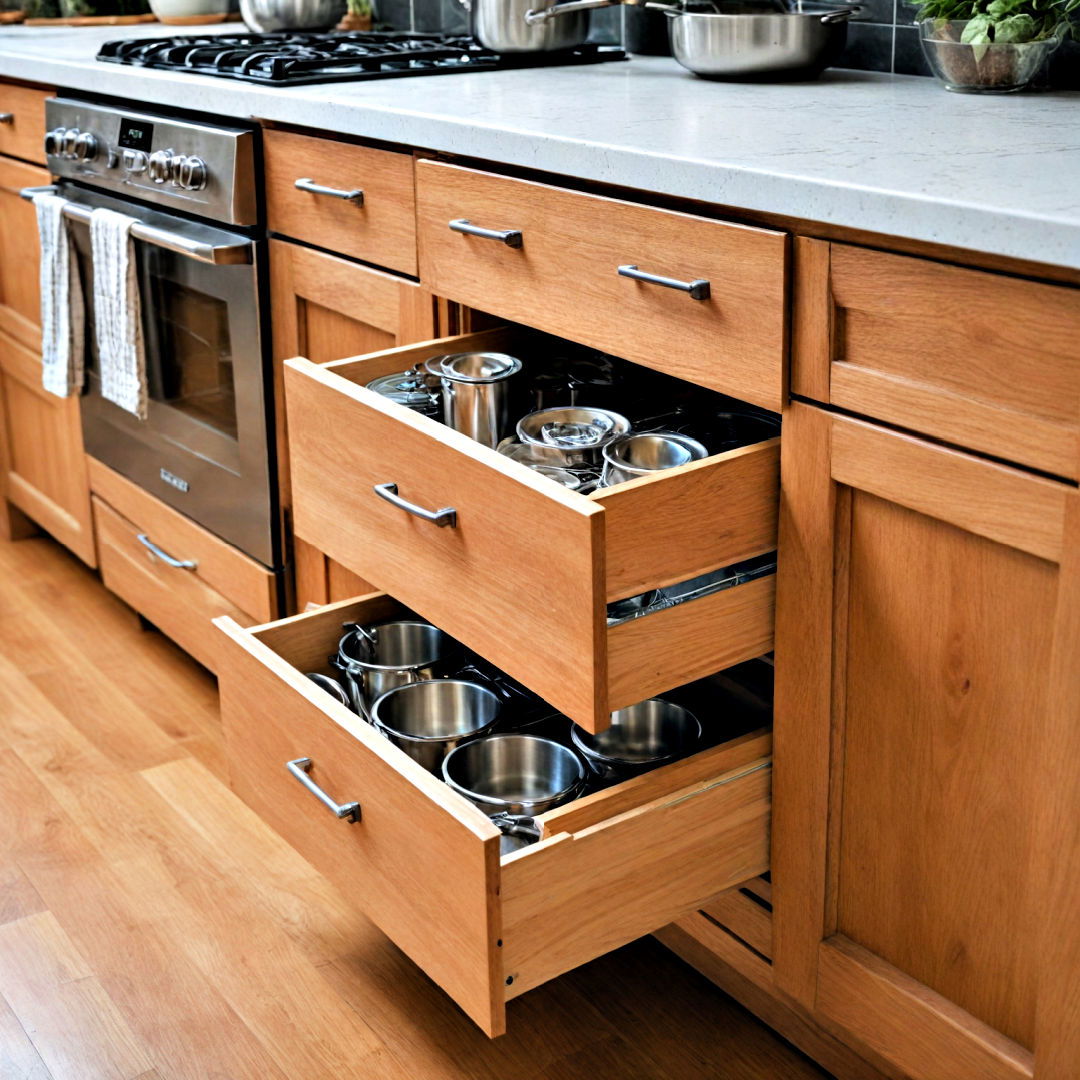 pull out cabinet for modern kitchen - 40 Modern Kitchen Ideas
