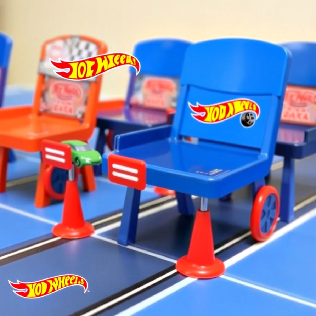 racing themed musical chairs - 25 Hot Wheels Birthday Party Ideas